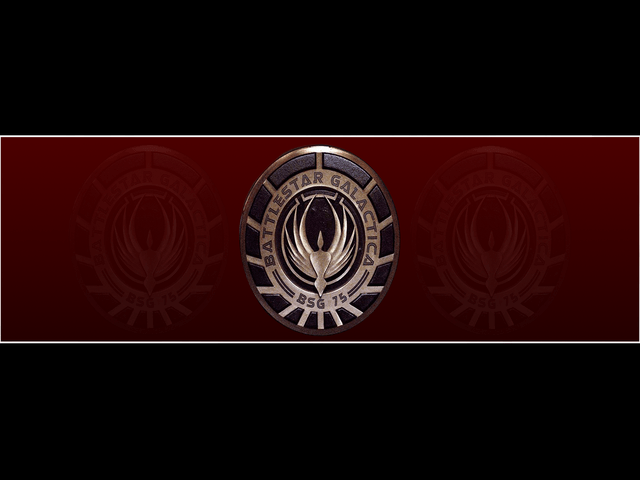 Battlestar Galactica title screen for Xbox